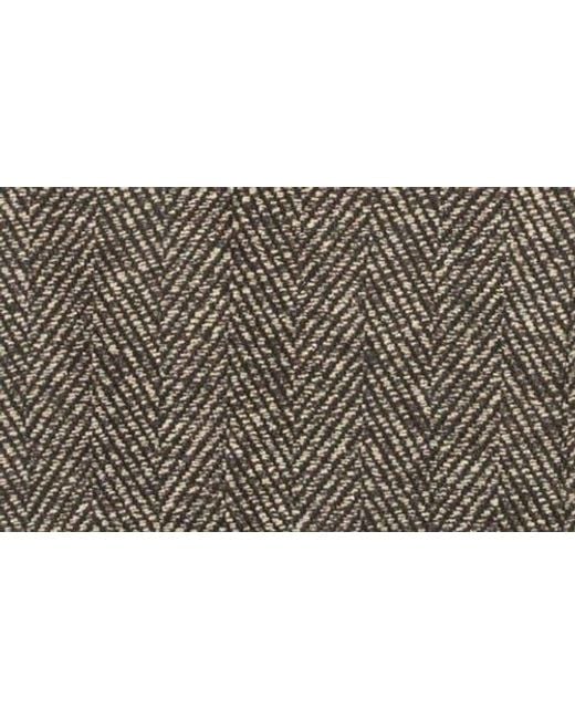 DELUC Brown Cameron Herringbone Coat