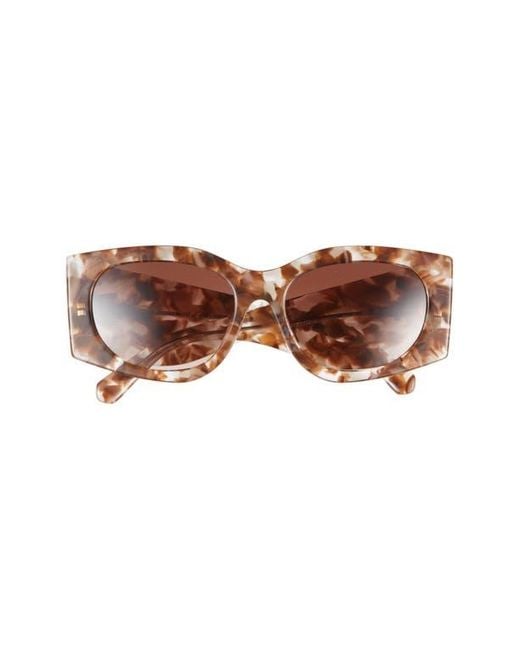 Tory Burch Brown Large Sunglasses