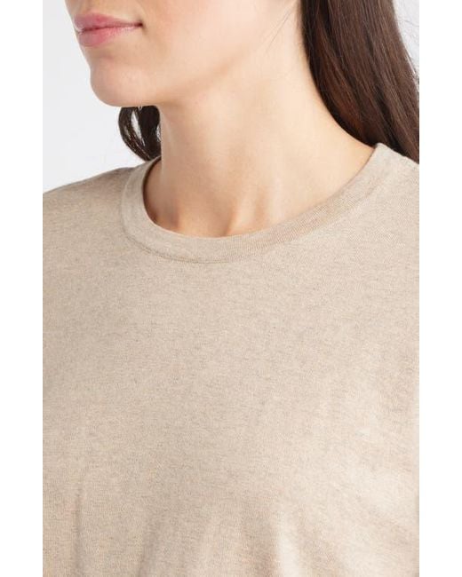 Rails Blue Cotton & Cashmere Top