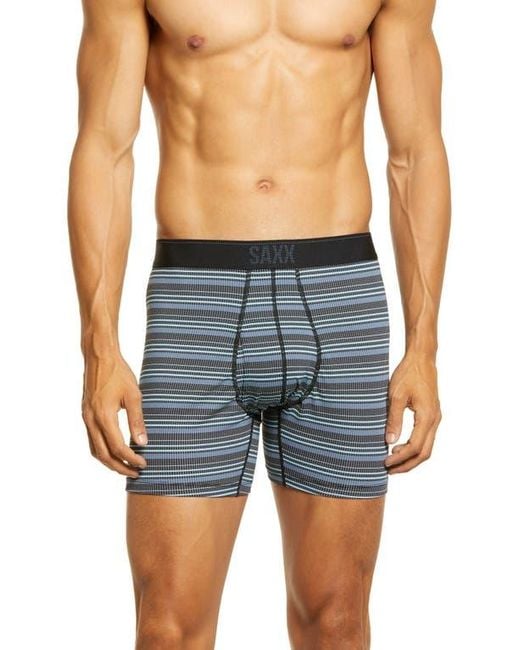 Saxx Underwear Co. Black Assorted 2-pack Quest Quick Dry Mesh Slim Fit Boxer Briefs for men