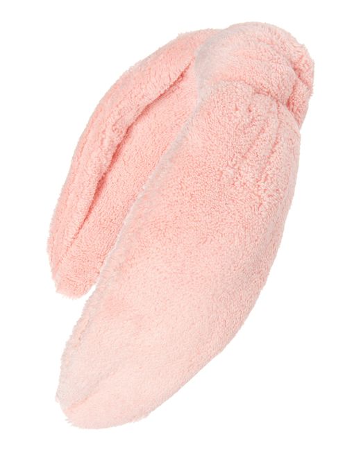 BP. Pink Top Knot Fleece Headband