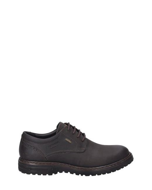 Josef Seibel Black Erroll Waterproof Derby for men