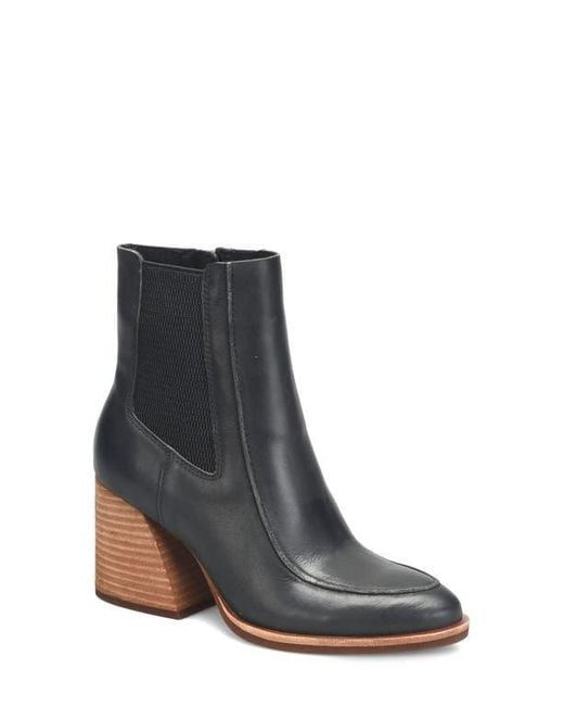 Kork-Ease Black Almond Toe Bootie