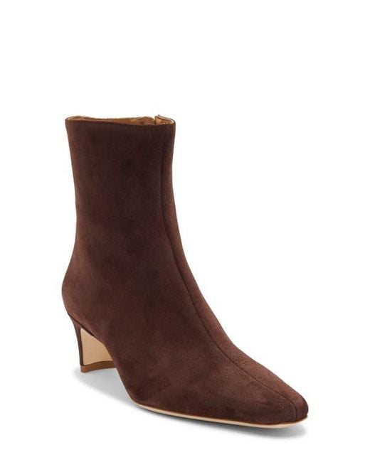 Staud Brown Wally Ankle Boot