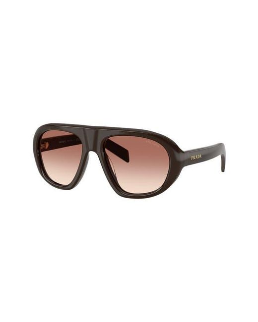 Prada Multicolor 56Mm Irregular Sunglasses