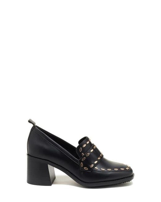 Kelsi Dagger Brooklyn Black Involve Loafer Pump