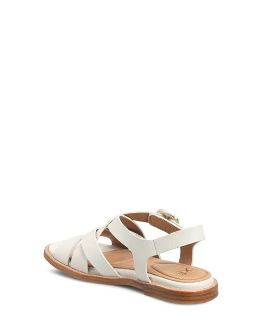 Söfft White Nancy Slingback Sandal