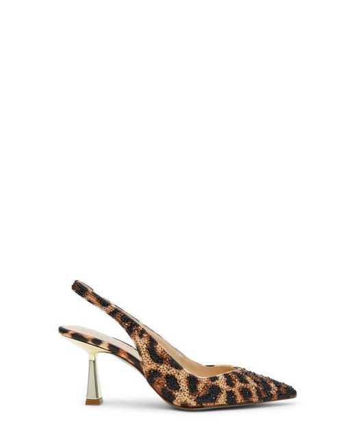 Betsey Johnson Multicolor Clark Slingback Pointed Toe Pump