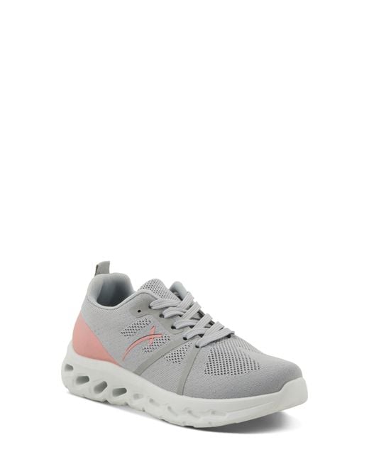 Flexus by Spring Step Gray Rushing Low Top Sneaker