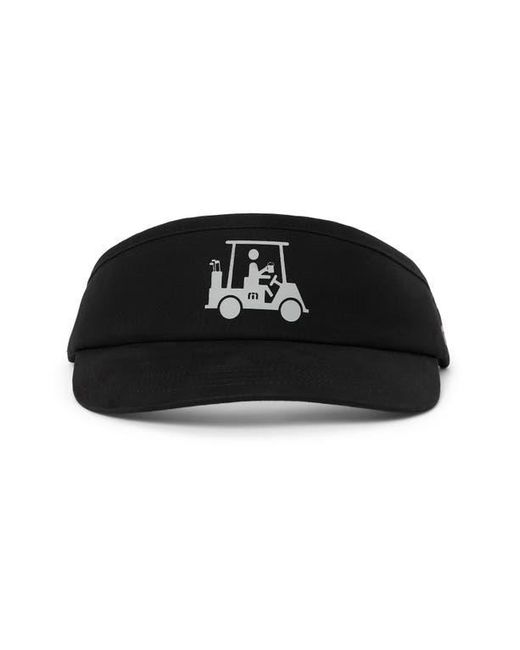Travis Mathew Black Mapes Golf Visor for men