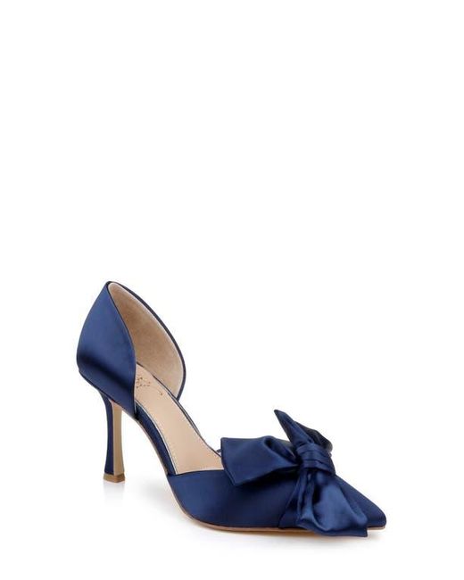 Badgley Mischka Blue Sidney Pointed Toe D'Orsay Pump