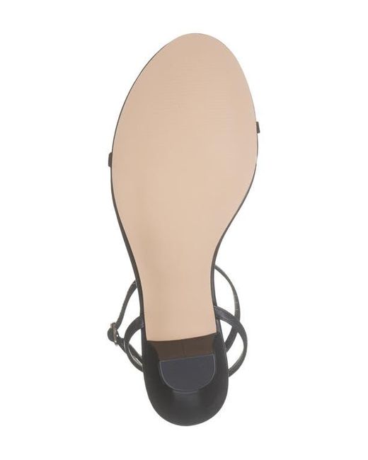 Nordstrom White Meggan Ankle Strap Sandal