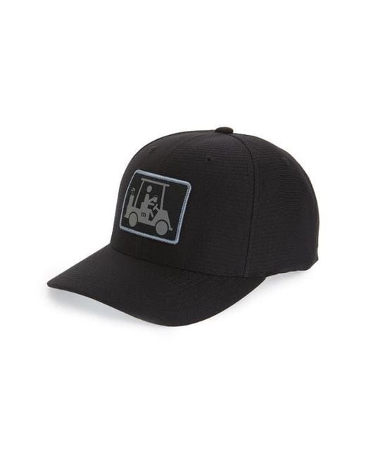 Travis Mathew Black El Capitan Baseball Cap for men