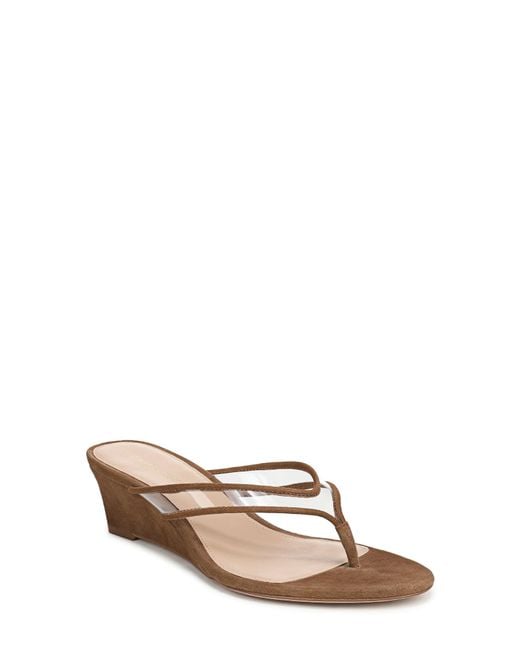 Veronica Beard Multicolor Clea Wedge Flip Flop
