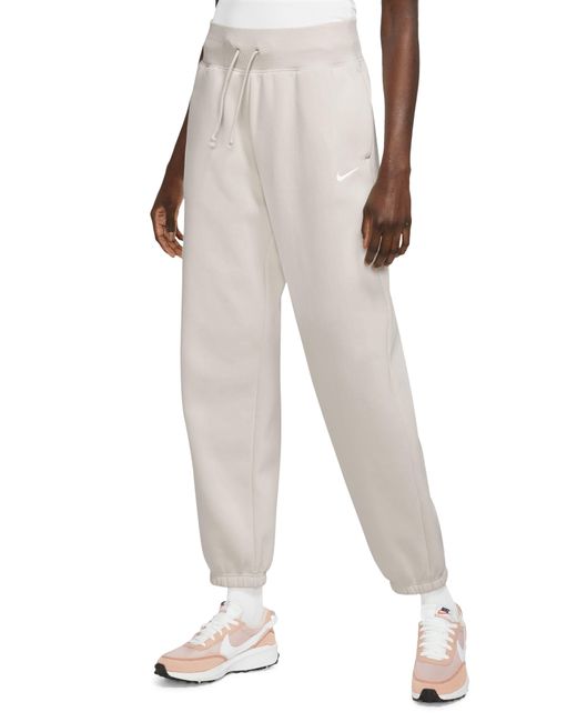 Nike Sportswear Phoenix High Waist Fleece Sweatpants | Lyst