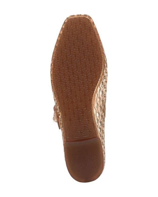Sam Edelman Pink Michaela Jelly Mary Jane Flat