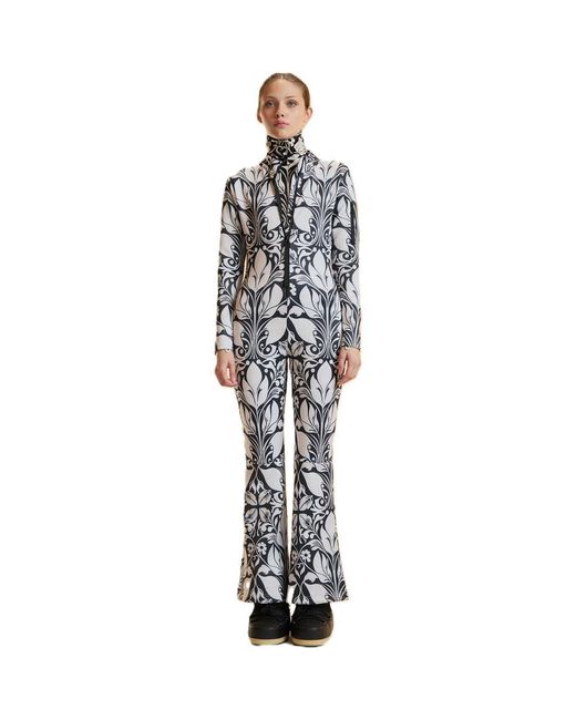 Cynthia Rowley White Bonded Ski Suit