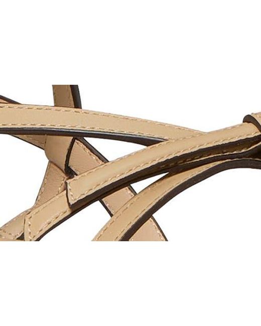 Kate Spade Natural Loop Ankle Strap Sandal