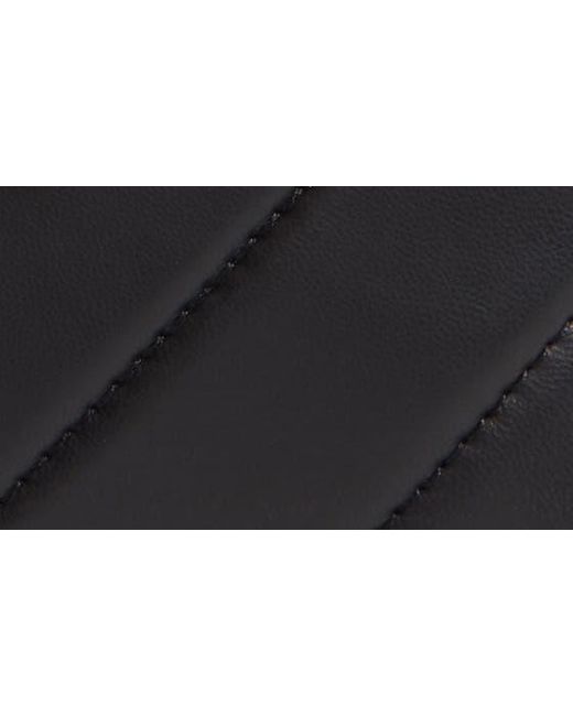 Kurt Geiger Black Mini Kensington Quilted Leather Crossbody Bag