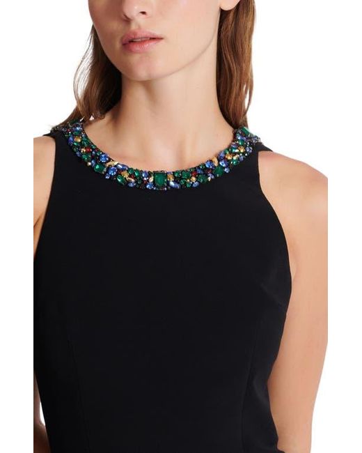 Balmain Black Long Sleeveless Dress