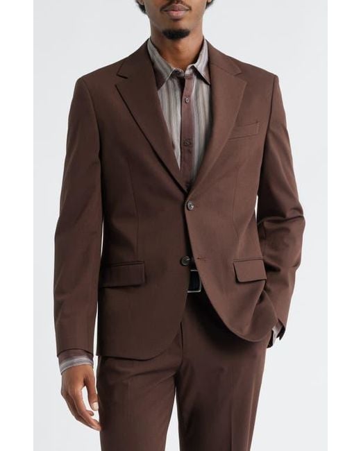 classic fit dress shirts Les Deux Coffee Brown Como Suit Pants 34 main image 1