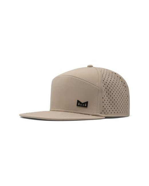 Melin Gray Trenches Icon Hydro Performance Snapback Hat for men