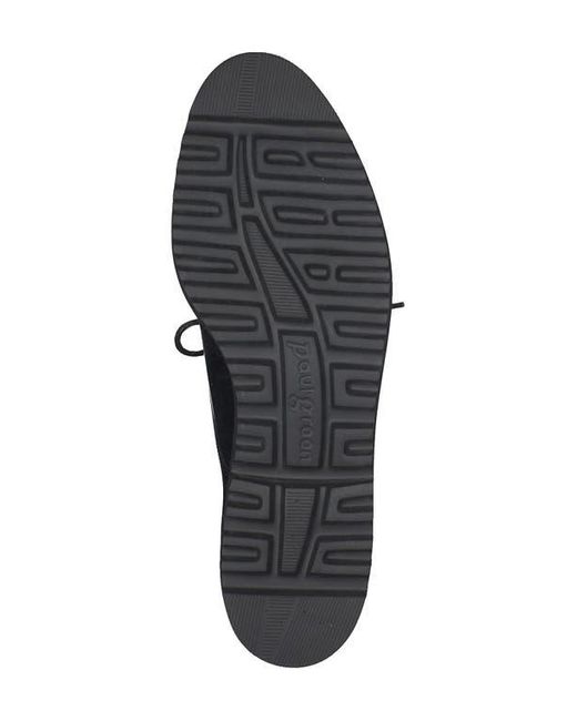 Paul Green Black Audra Lug Sole Derby