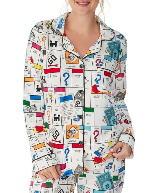 Bedhead Pajamas Bedhead Monopoly Organic Cotton Blend Pajamas in