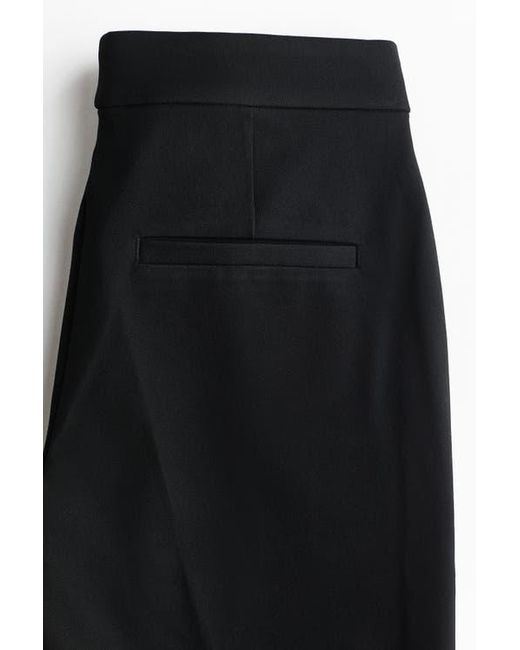 H&M Black Flared Trousers
