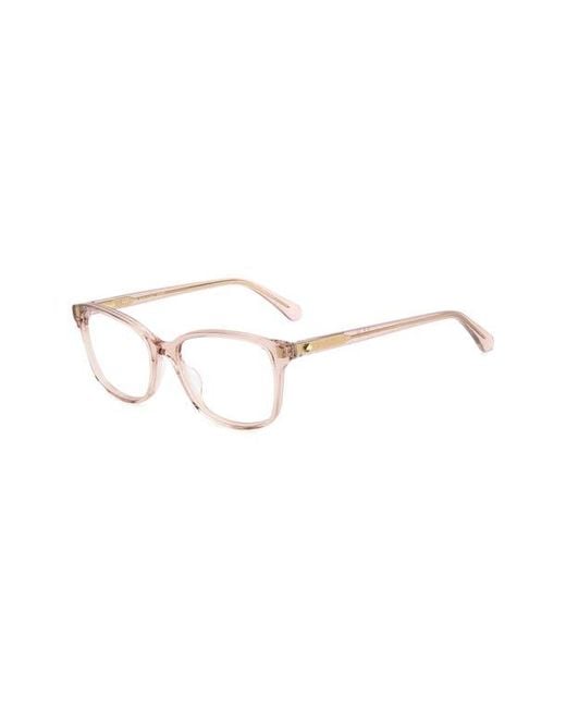 Kate Spade Pink Reilly 55Mm Rectangular Reading Glasses