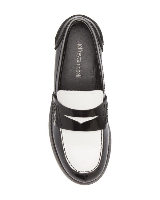 Jeffrey Campbell Colleague Loafer in Black | Lyst