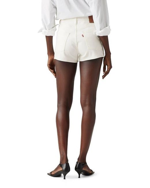 Levi's Multicolor 501 Original High Waist Denim Shorts