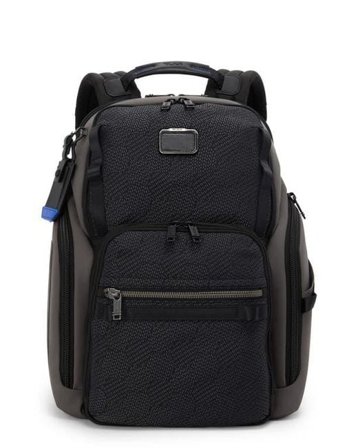 Tumi Black Search Backpack for men