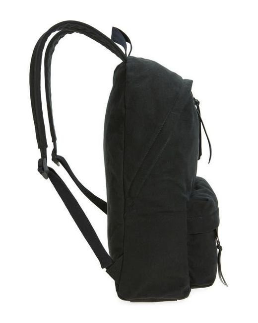 Balenciaga Black Tape Type Logo Canvas Backpack for men