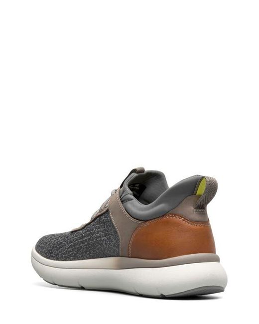 Florsheim Brown Fleet Knit Elastic Sneaker for men
