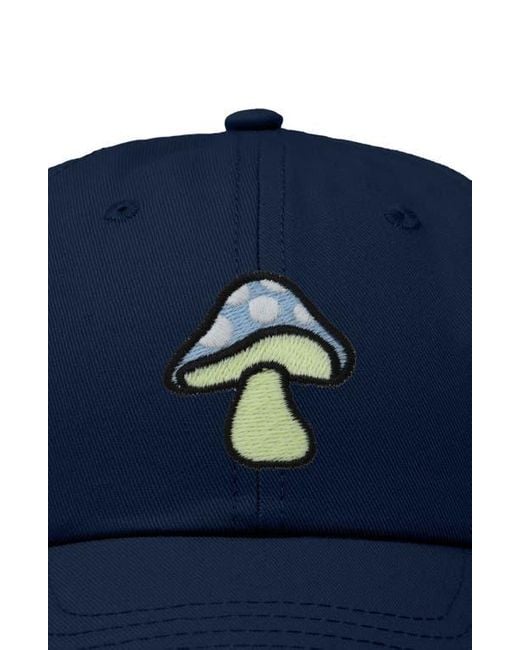 Alix Blue Mushroom Hat for men