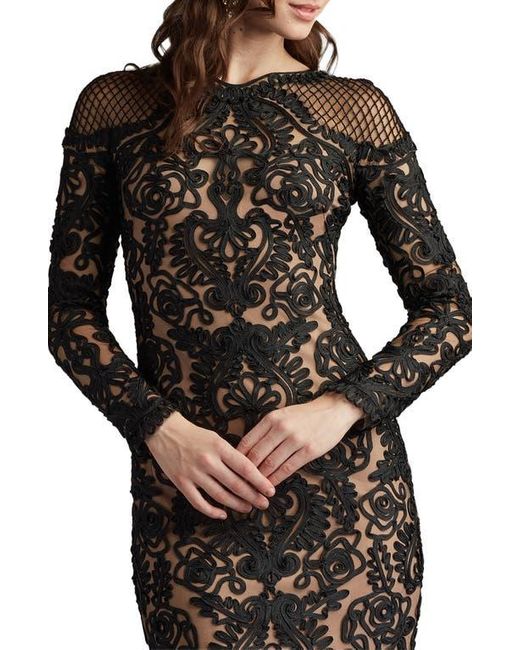 red prom dress long sleeve Red Sequin Mermaid Long Sleeves High Neck Long Evening Prom Dresses, C –  MarryLover