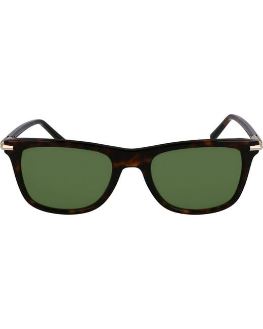 Ferragamo Green 54Mm Modified Rectangular Sunglasses for men