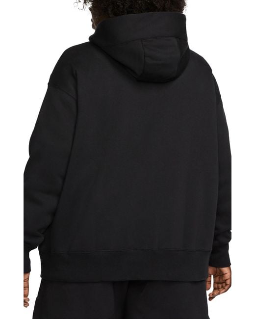 Nike Black Sportswear Phoenix Oversized Full Zip Hoodie