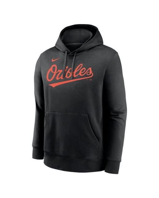 Nike Black Adley Rutschman Baltimore Orioles Player Name & Number Club Pullover Hoodie for men