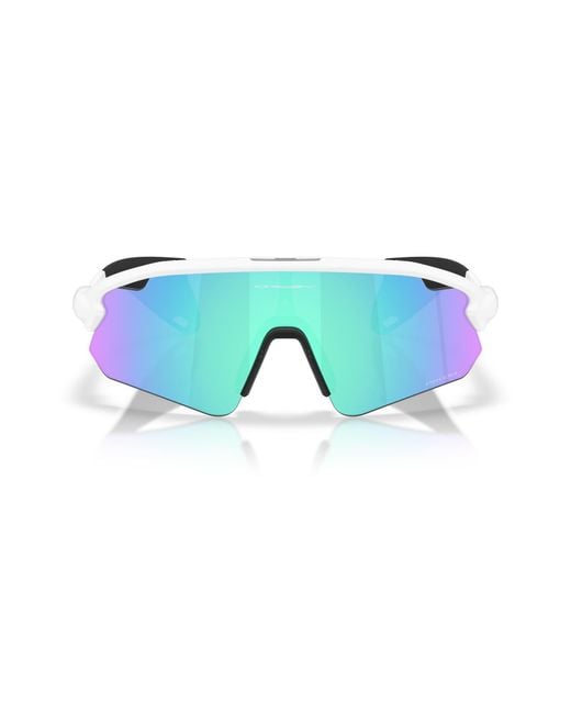 Oakley Blue Stunt Devil Rectangle Sunglasses
