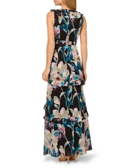 sachin and babi light blue dress Adrianna Papell AP1E209386
