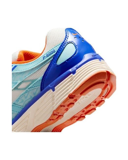 Nike White P-6000 Sneaker