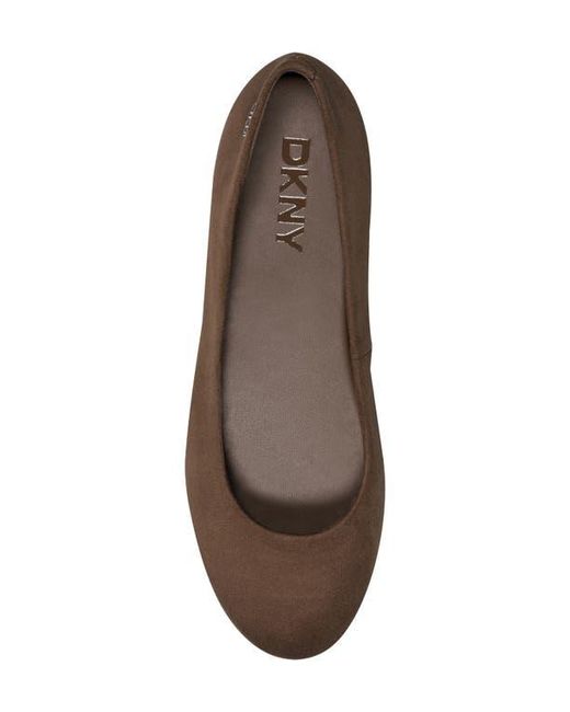 DKNY Brown Moonira Ballet Flat