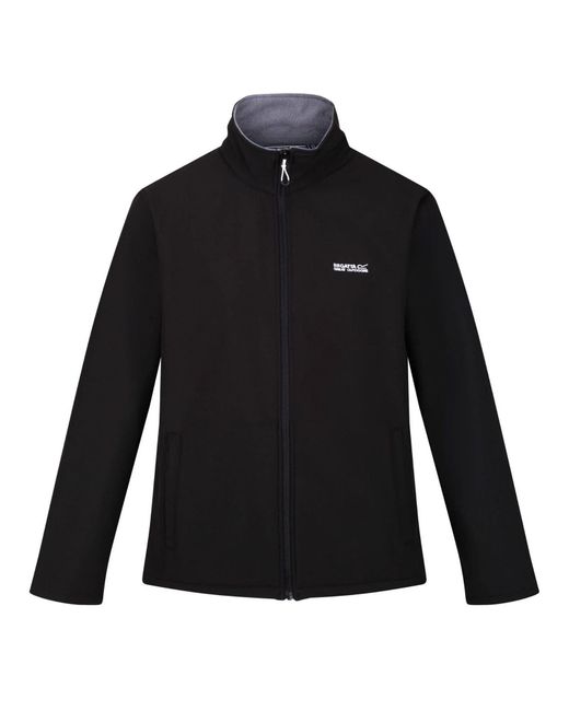 Regatta Black Cera V Wind Resistant Soft Shell Jacket for men