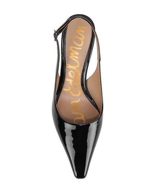 Sam Edelman Black Bianka Slingback Pump