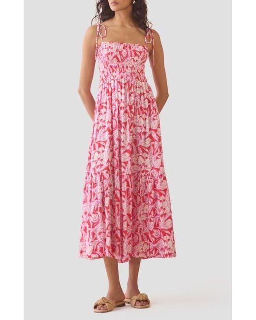 Omika Pink Modal Adley Maxi