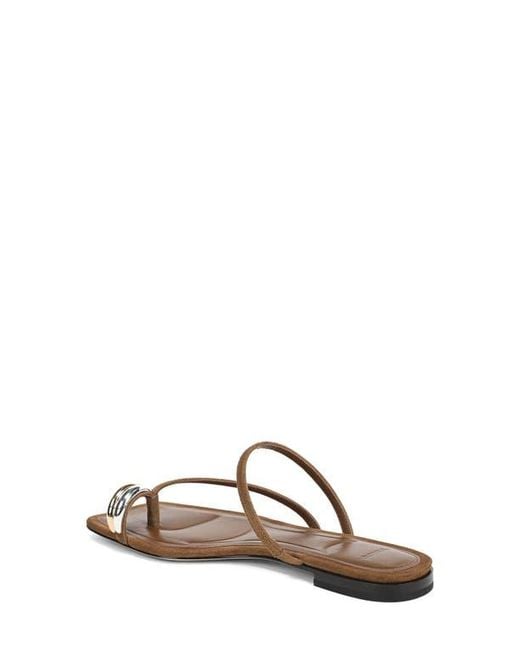 Vince White Polli Toe Loop Sandal