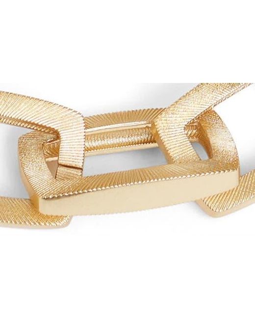 Reiss Metallic Gloria Graphic Necklace
