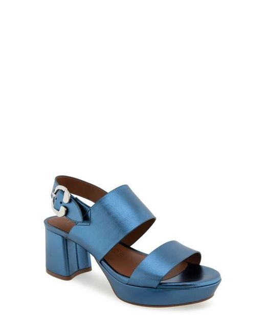 Aerosoles Blue Camera Platform Sandal